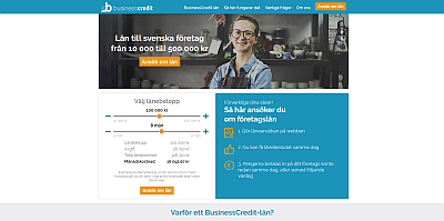 Businesscredit företagslån